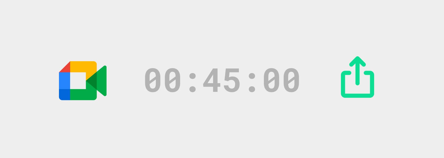 Cover Image for How to share Google Meet Timer?