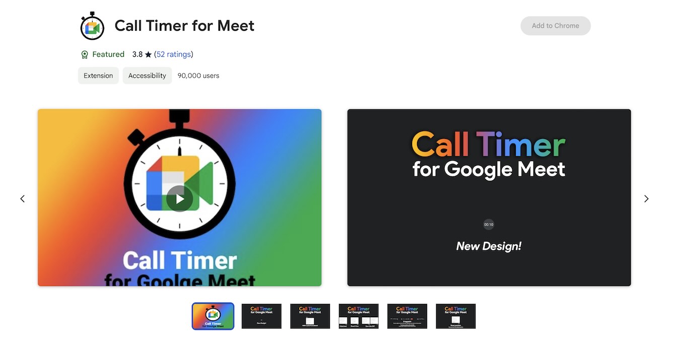Timer Chrome Extensions for Google Meet calls Blog Google Meet Timer