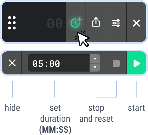Cheat Sheet - SubTimer